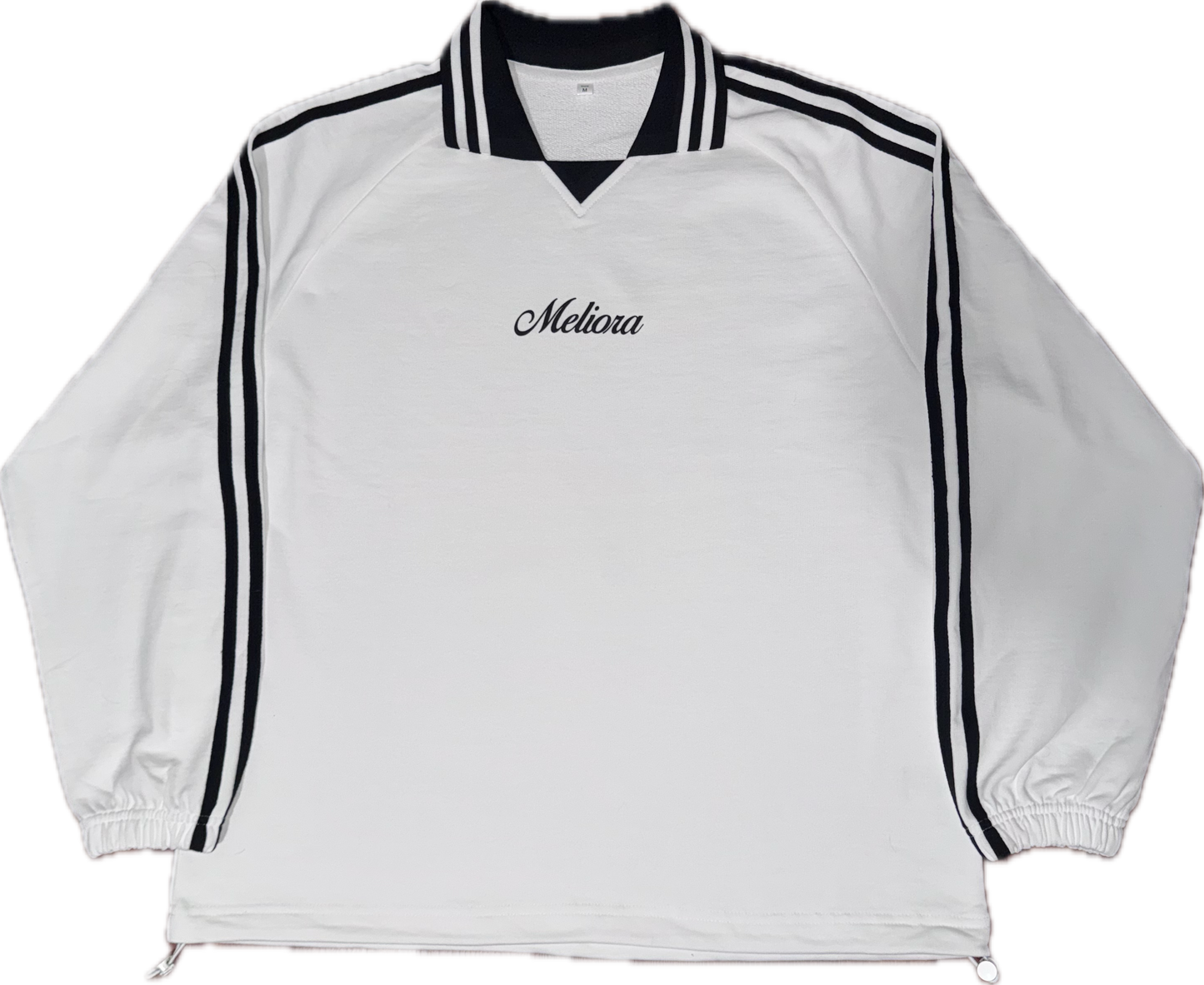 White Collar Sweatshirt